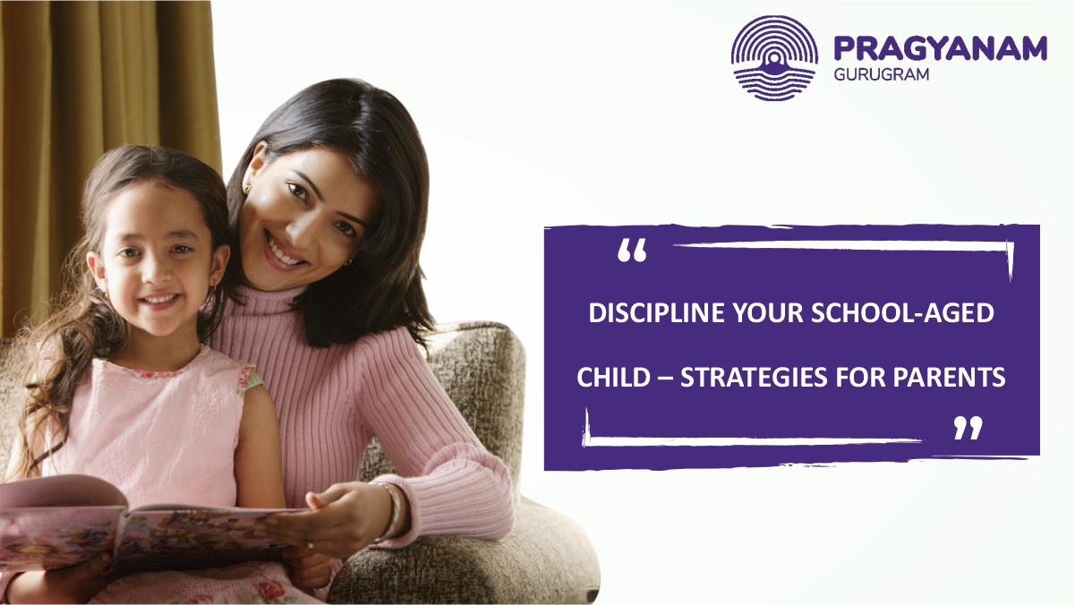 disciplining a child