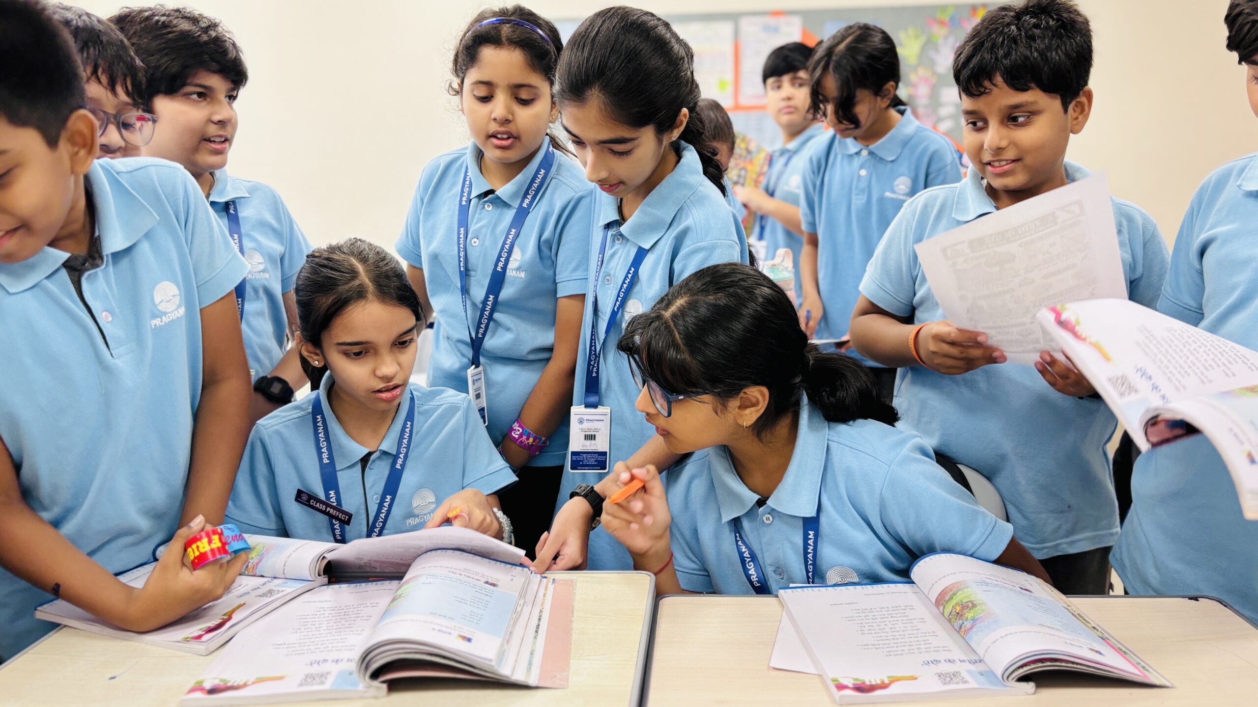 Pragyanam students engaged in practical science learning